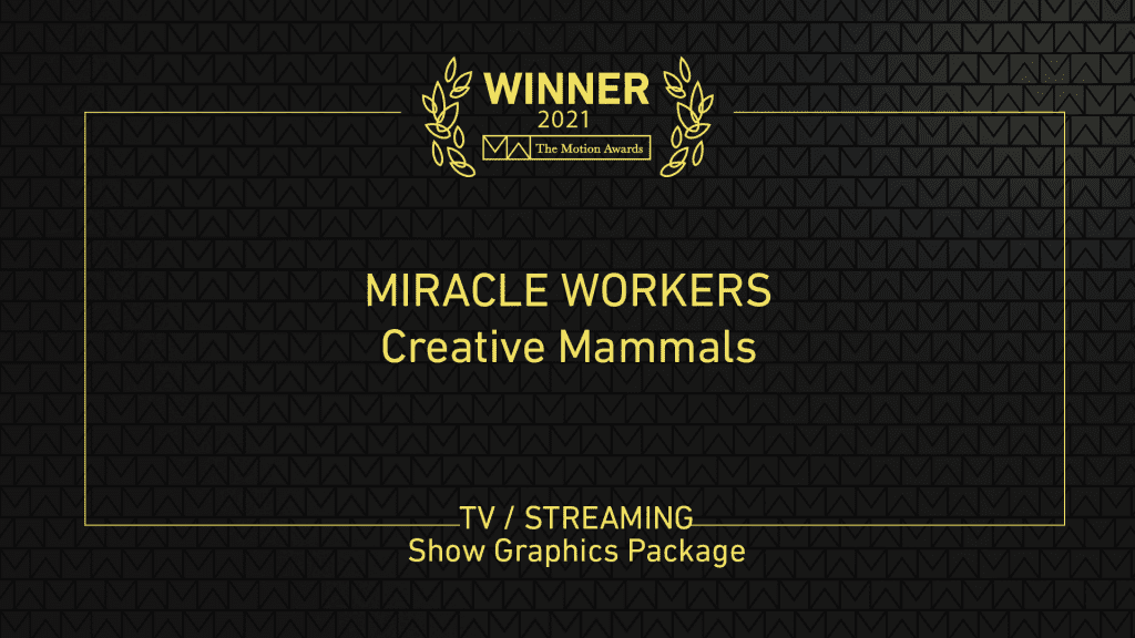TV - Streaming »Shows Graphics Package - Miracle Workers